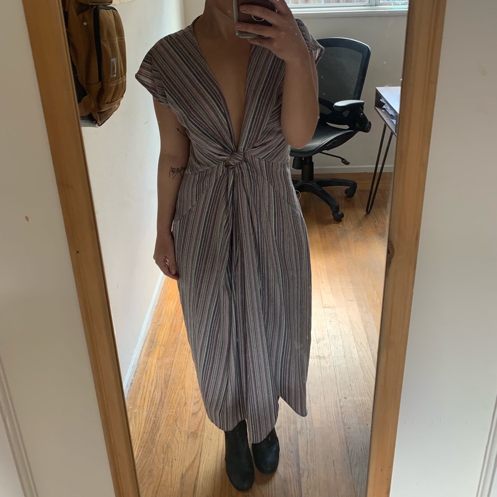 Striped summer dress